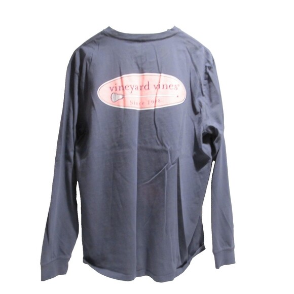 Vineyard Vines Other - Vineyard Vines Lacrosse Long Sleeve T-Shirt Blue Size Large 100% Cotton